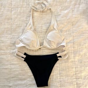 Navy Abercrombie bikini